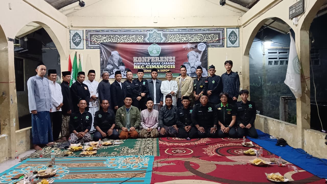 Foto bersama usai Konferancab Pagar Nusa PAC Cimanggis