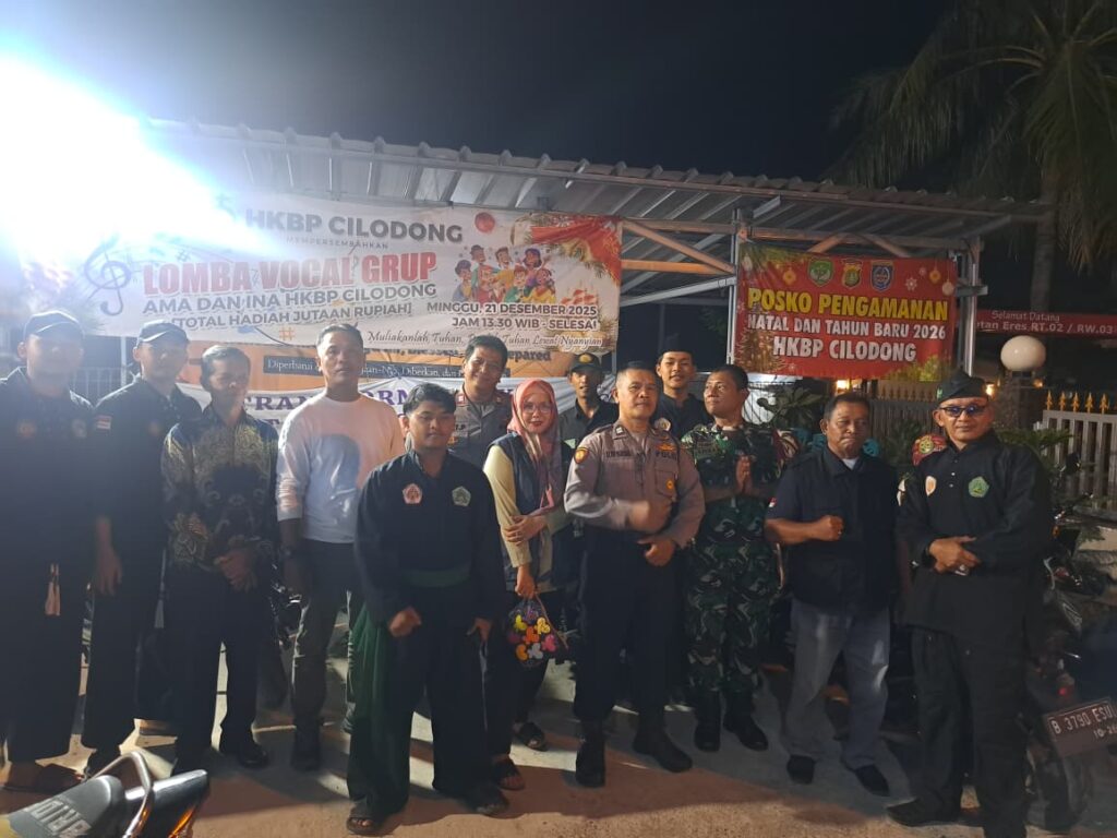 Pagar nusa depok turut amankan misa natal 2025