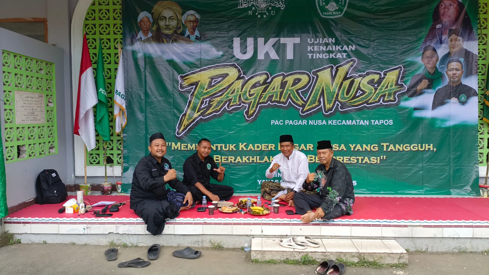 Sambutan Ketua MWC NU Tapos